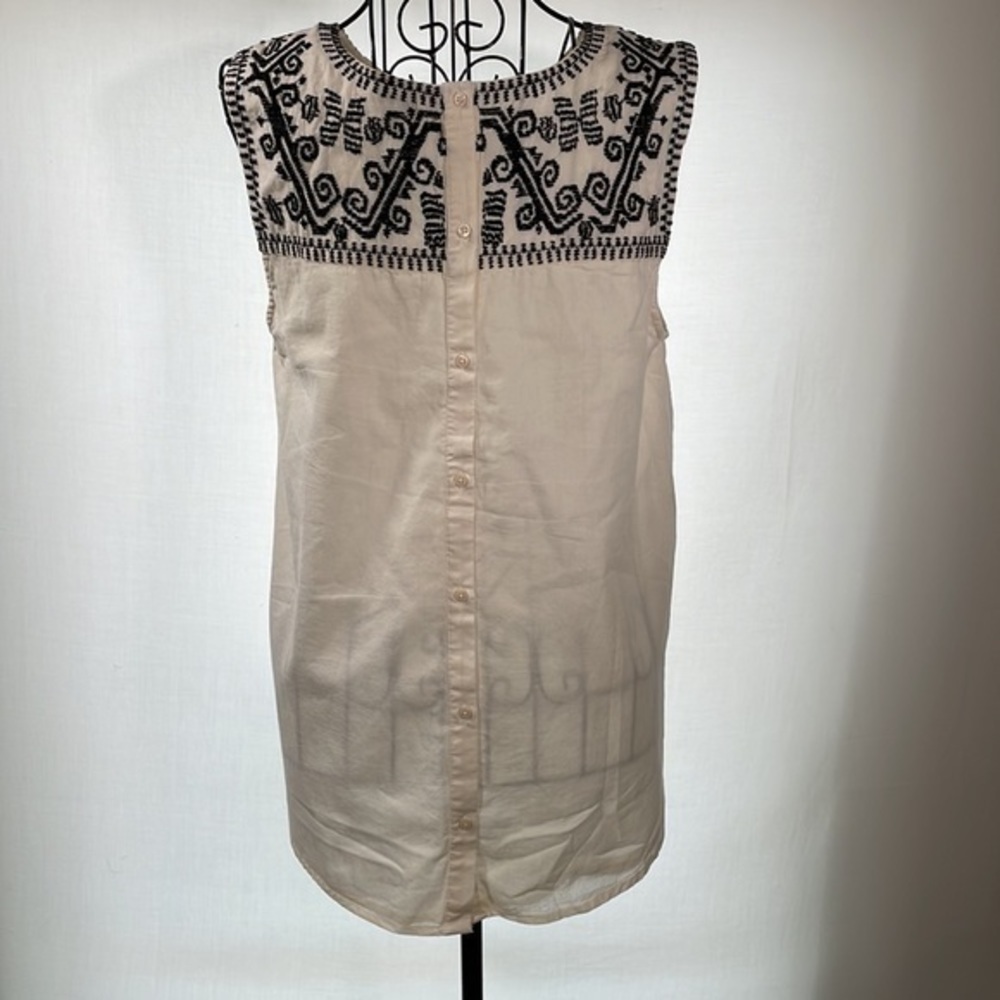 Lucky Brand | Sleeveless Bohemian Top - Picture 3 of 7
